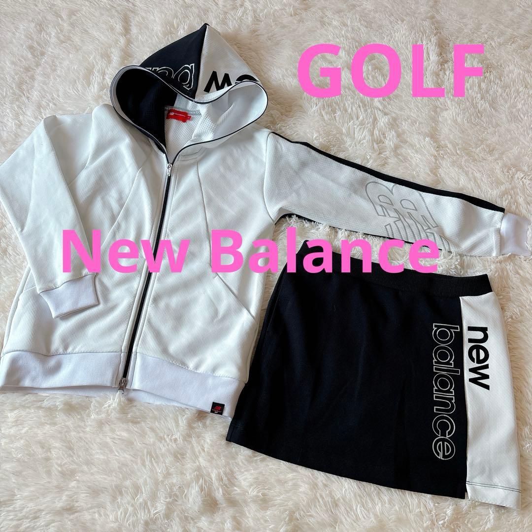 New Balance GOLF フード　スカート　セットアップ　1 パーカー