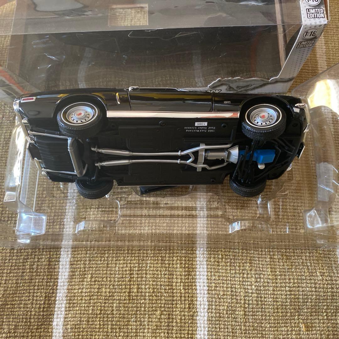 値下げ不可　1/18 グリーンライト　1968 フォードマスタング