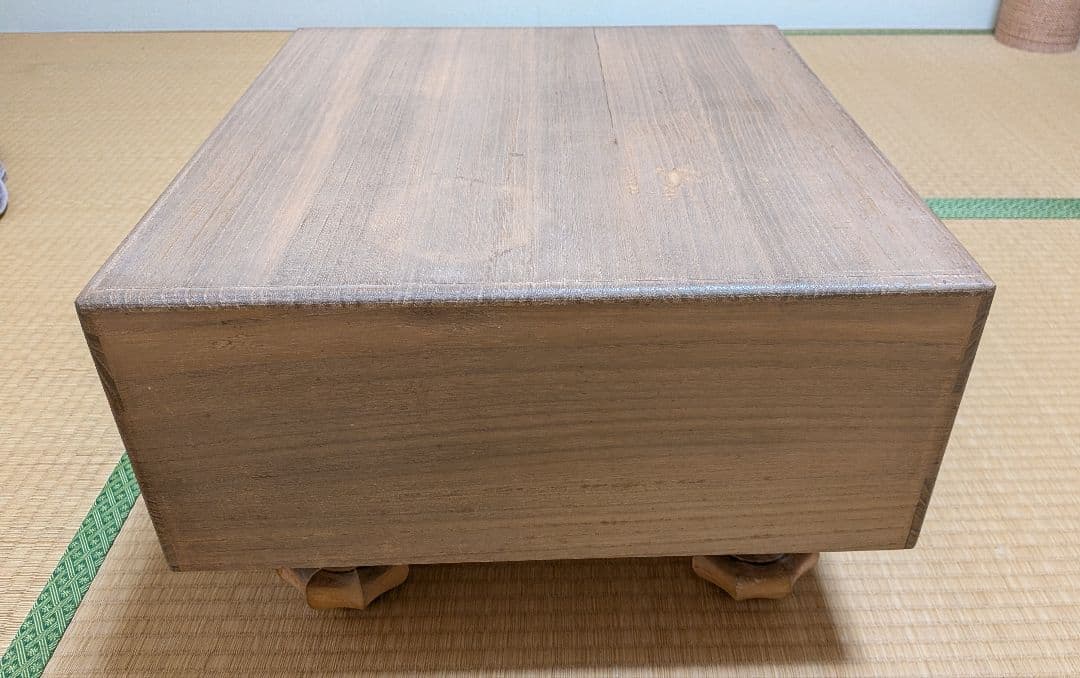 碁盤　天然銘木　本榧　木裏　囲碁