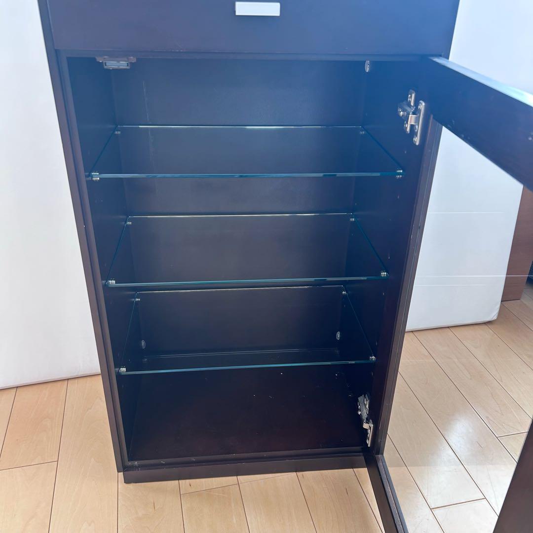 塩川光明堂　コレクションケース　カルトーネ　アンティーク　レトロ　強化ガラス