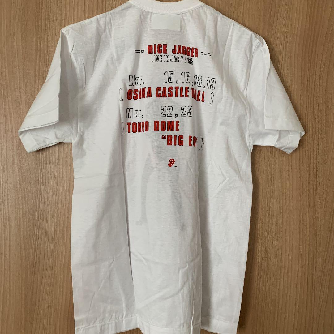 【デッドストック】ミック・ジャガー ツアーTシャツ 80s