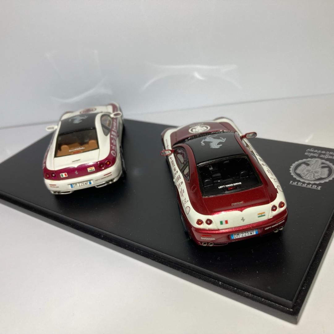 【レッドライン】フェラーリ 612スカリエッティ 2台セット 1/43ミニカー
