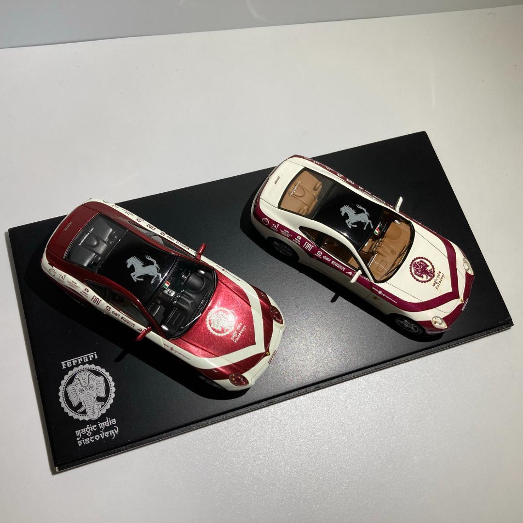 【レッドライン】フェラーリ 612スカリエッティ 2台セット 1/43ミニカー