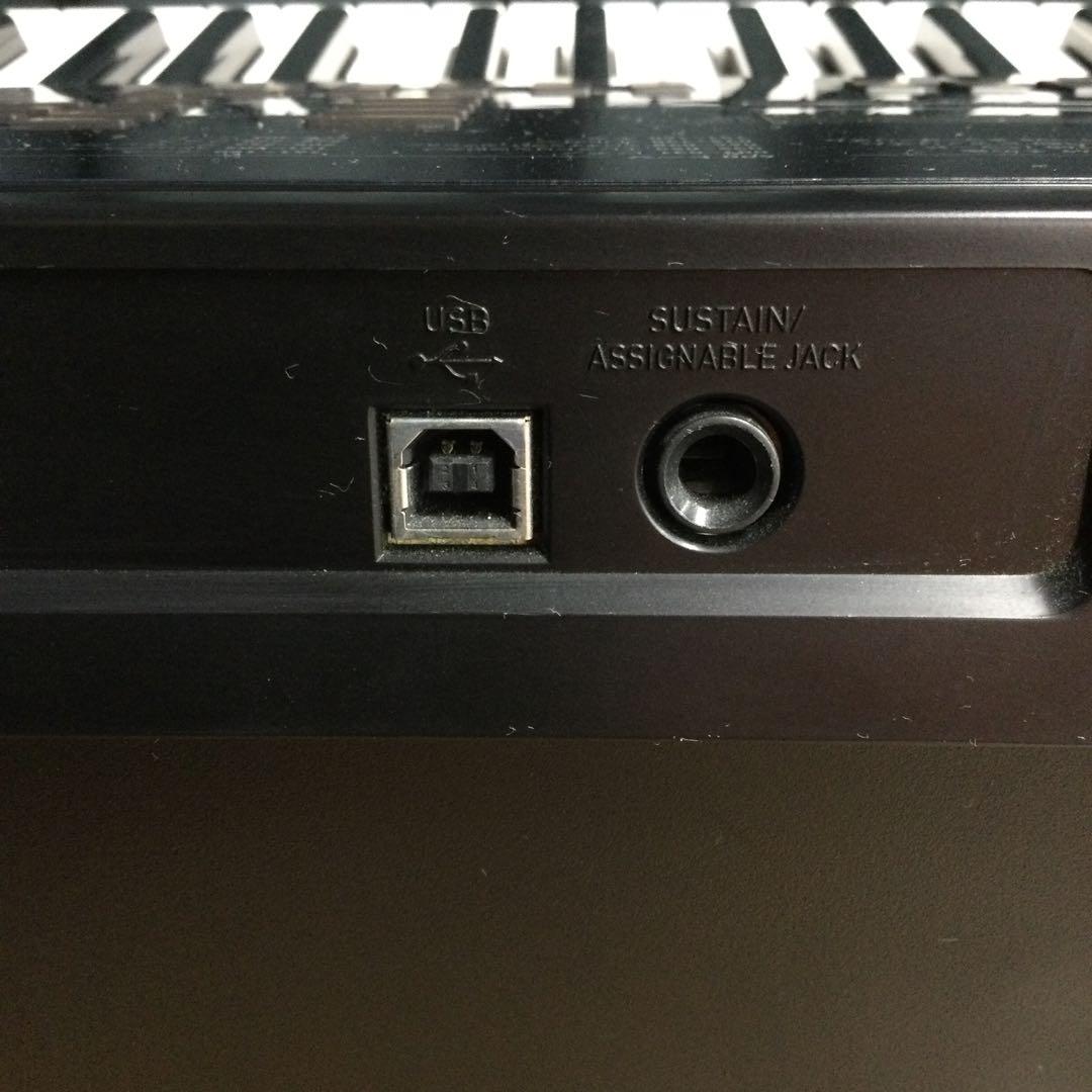 CASIO カシオ 電子キーボード WK-245 カバー付76鍵