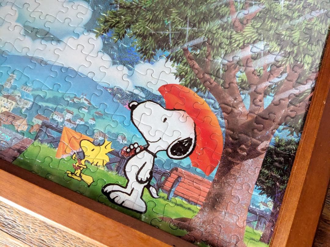 激レア　スヌーピー　アポロ社　パズル完成品 オズの魔法使い　スーベニアメダル