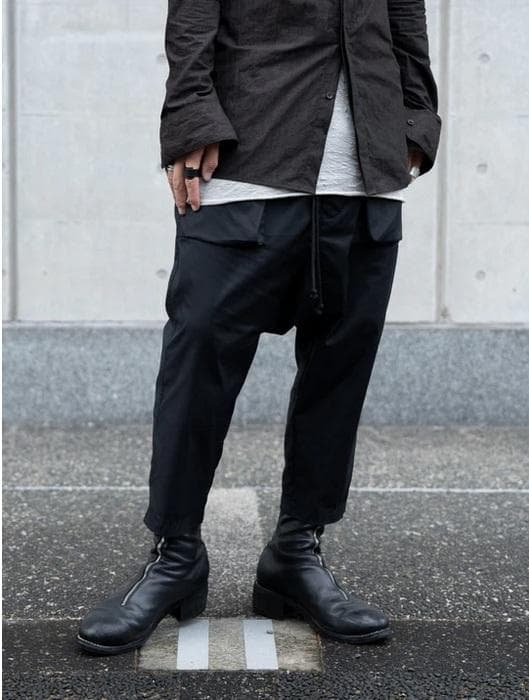 パンツ PRY Luxe-Cotton Sarouel Cropped Pants