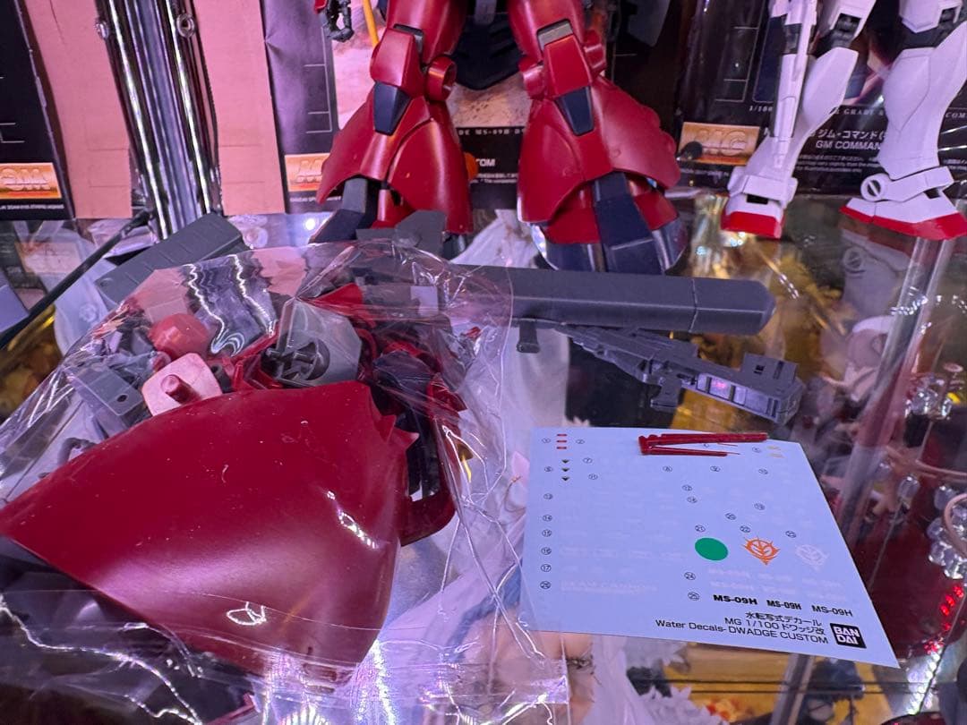 ガンプラ　MG ジムコマンド　ドワッジ改　ジャンク