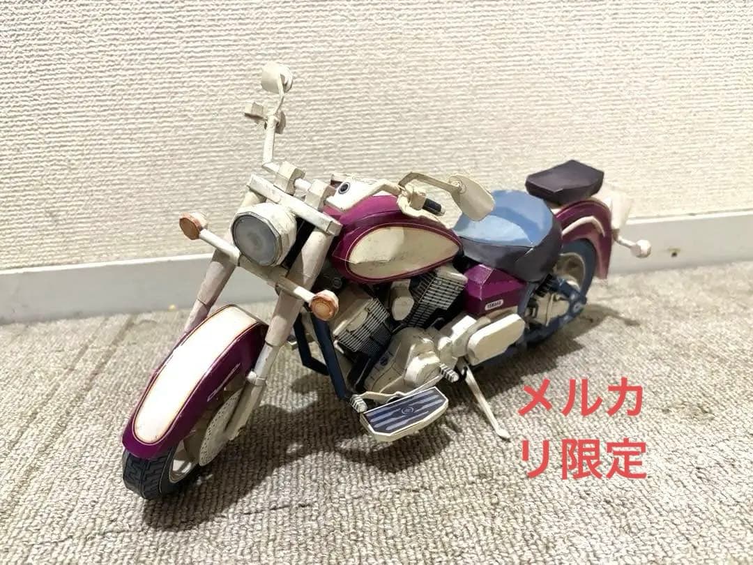 【精密 ペーパークラフト 完成品】ドラッグスター1100 全長約36㎝