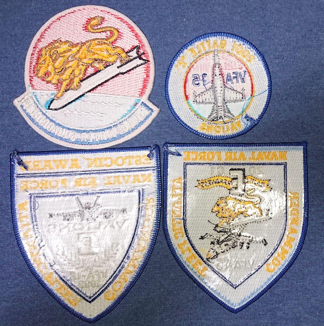 米海軍 VFA-15 パッチセット フライトジャケット ワッペン 米軍