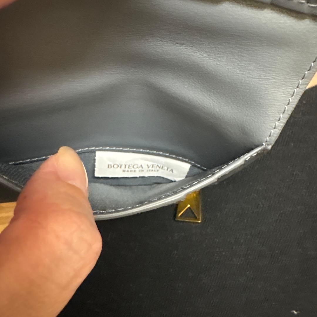 ボッテガ 2つ折り財布 カセット スモールウォレット