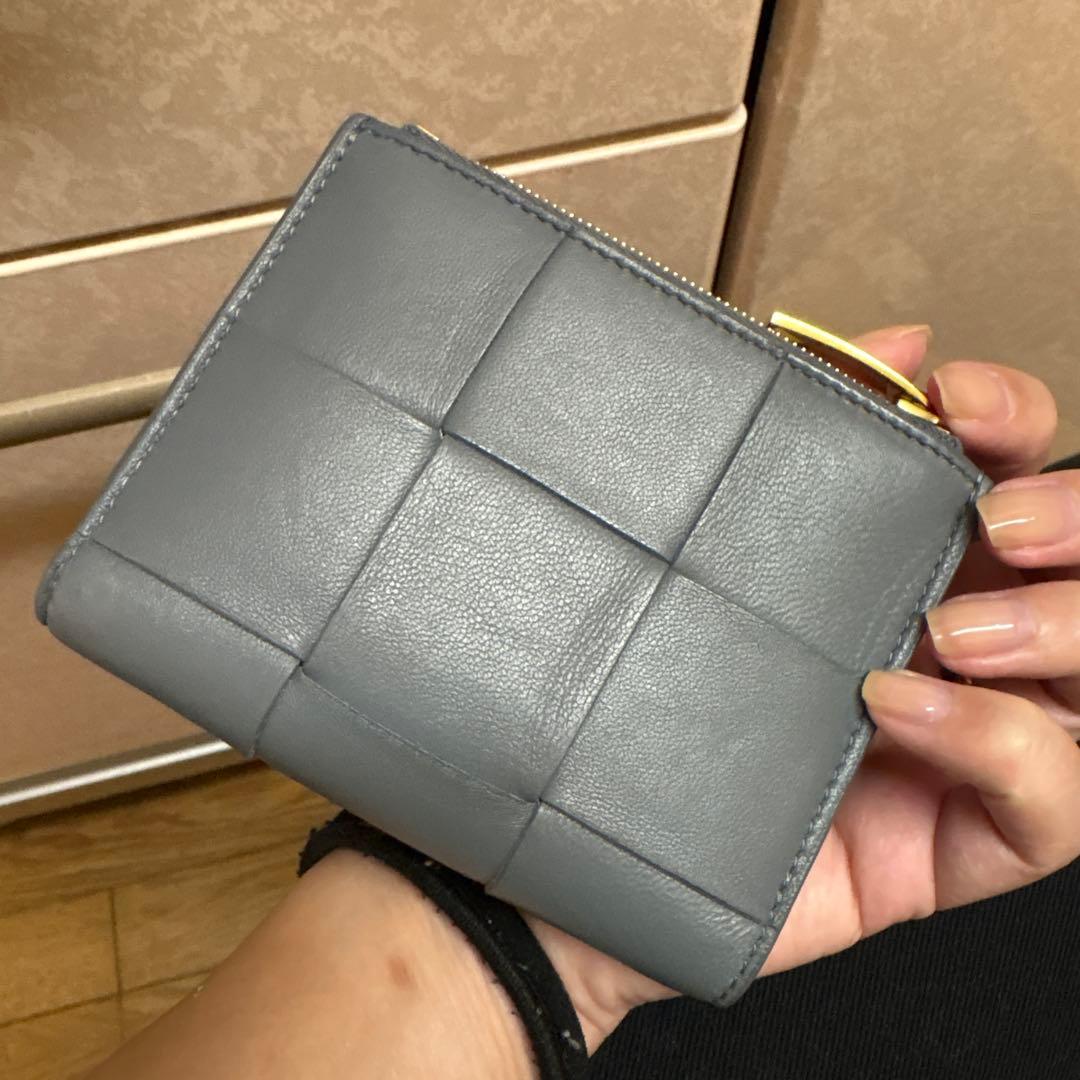 ボッテガ 2つ折り財布 カセット スモールウォレット