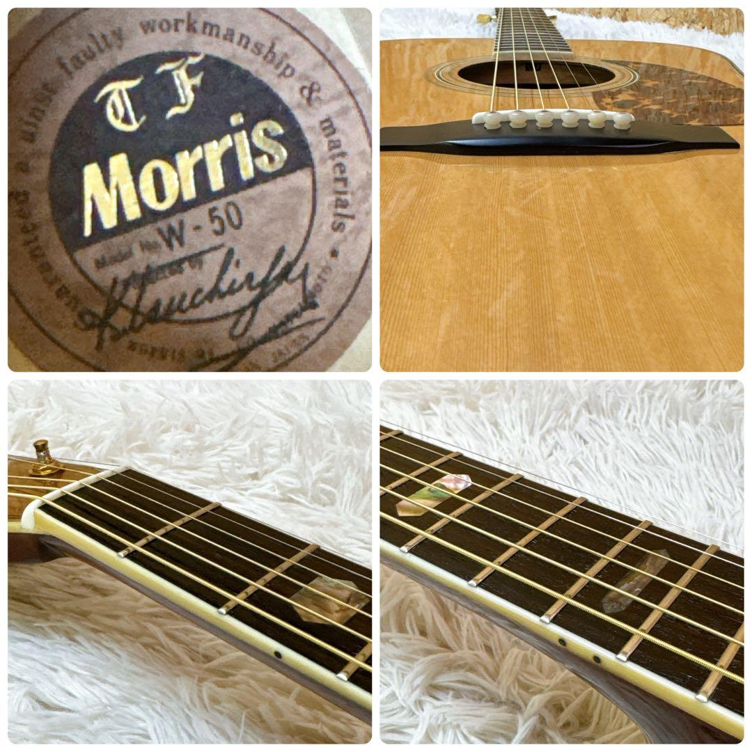 Morris TF W-50 ハカランダ 3Pバック アコースティックギター