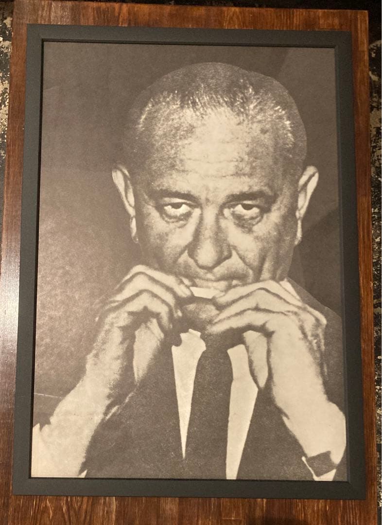 リンドン ジョンソン ウィードジョイント ヴィンテージポスター 1960年代