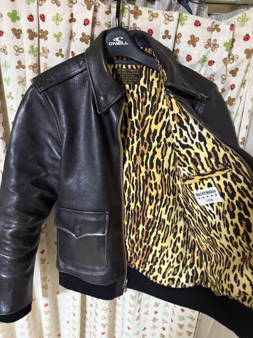 yuto WACKO MARIA シングルライダースジャケット