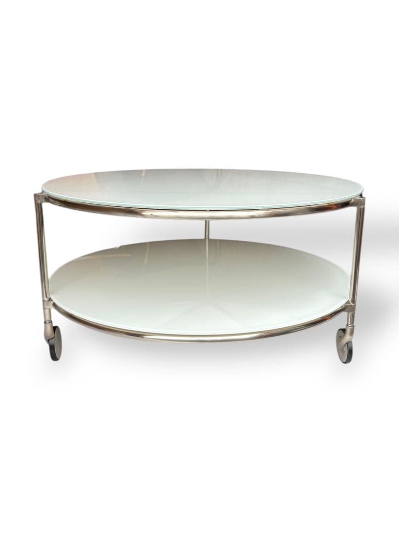 IKEA STRIND ガラステーブル　コーヒーテーブル