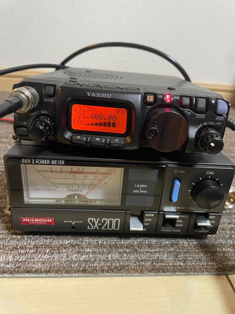 YAESU FT-817ND 社外付属品付き