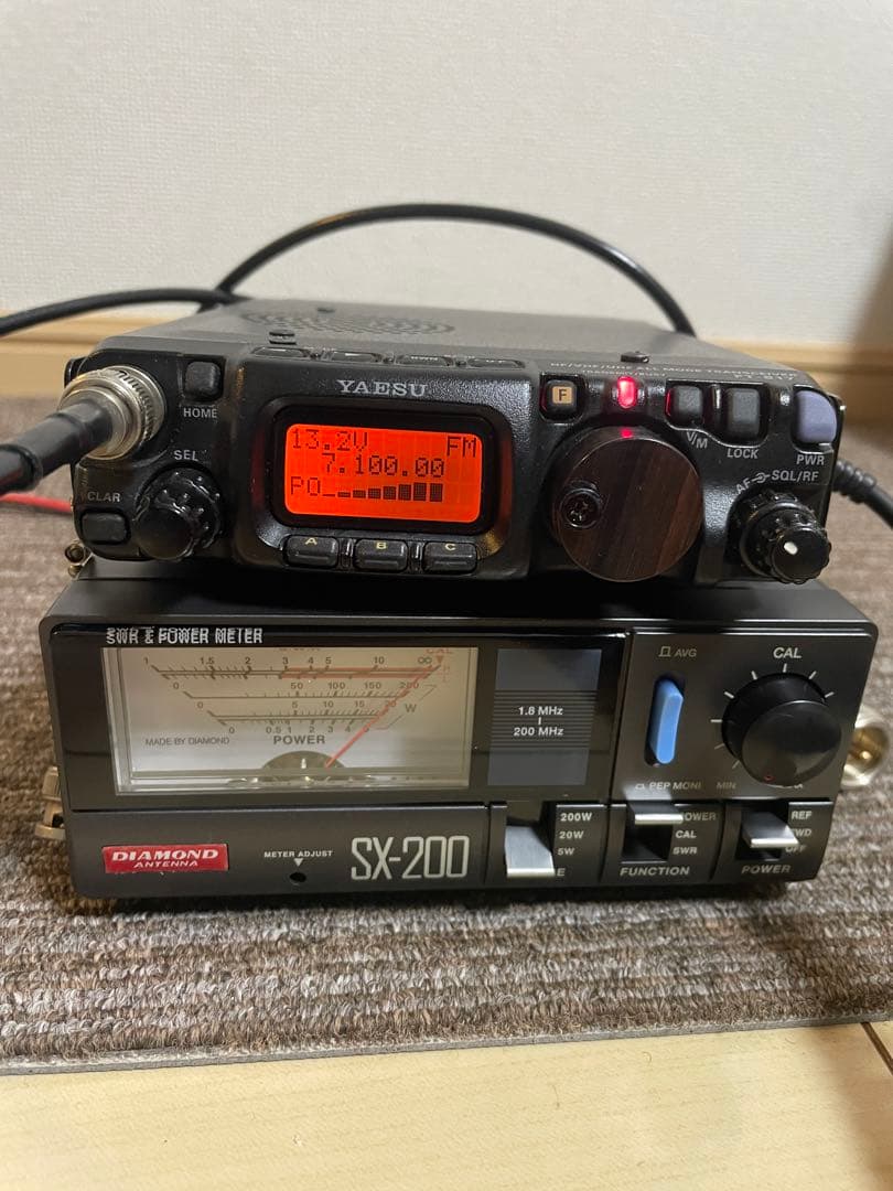YAESU FT-817ND 社外付属品付き