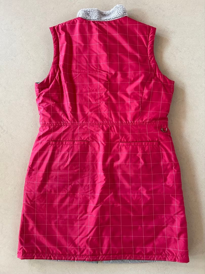 Munsing wear 新品3Lワンピース　ローズピンク＆グレー　リバーシブル