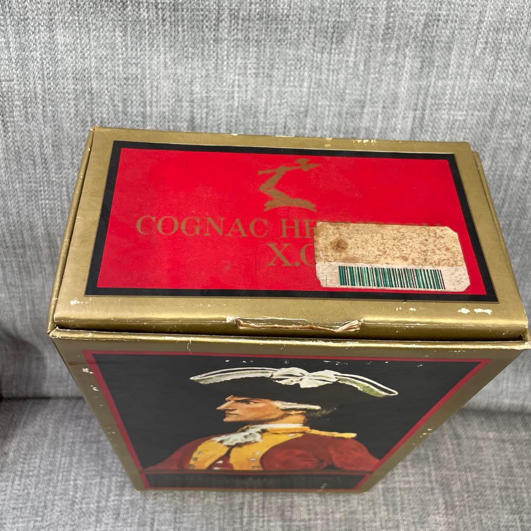 Hennessy X.O. コニャック 箱付き　古酒　金キャップ