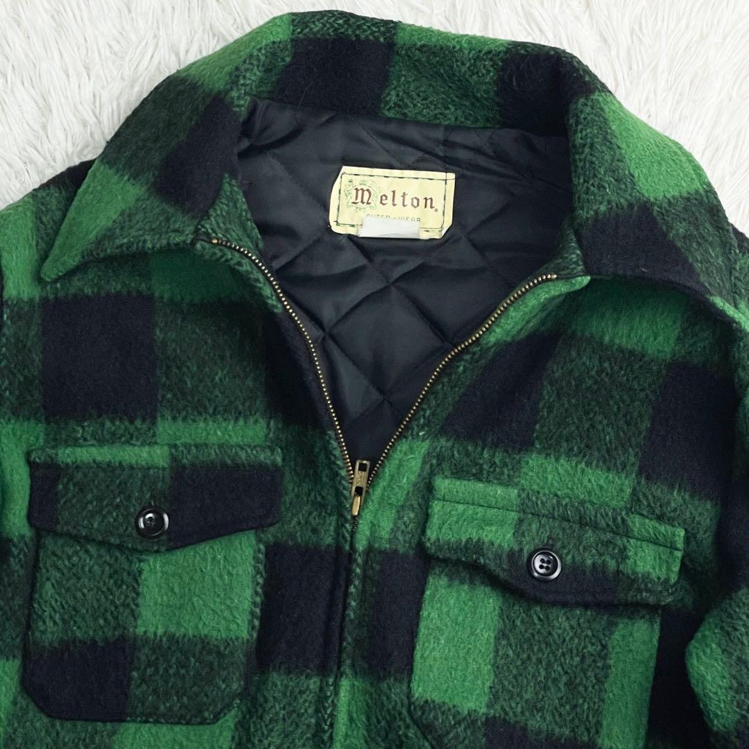 希少 美品 70s USA製 melton ヴィンテージ マッキーノジャケット