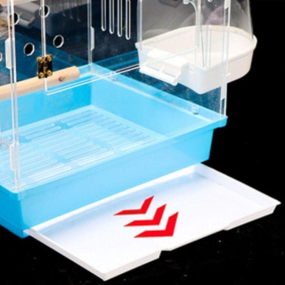 《ラスト１点》 アクリル ケージ 360度 小動物 鳥 モモンガ ドーナツ綱