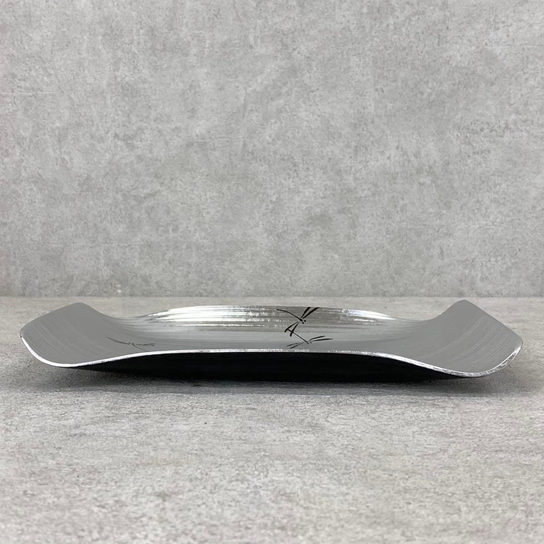 菓子器 平安 象彦 瑞雲 蜻蛉 銀箔 共箱 とんぼ 皿