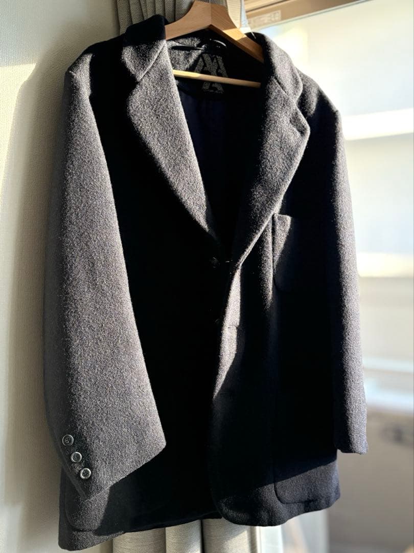 【希少/90s】ARMANI JEANS スタンドカラーテーラードジャケット