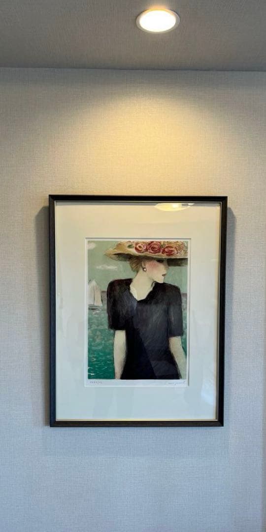 カシニョール　7月　絵画　リトグラフ