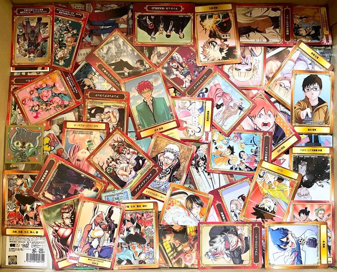 アニメ キャラクター カード シール 紙類 薄物 3200枚 まとめ売り
