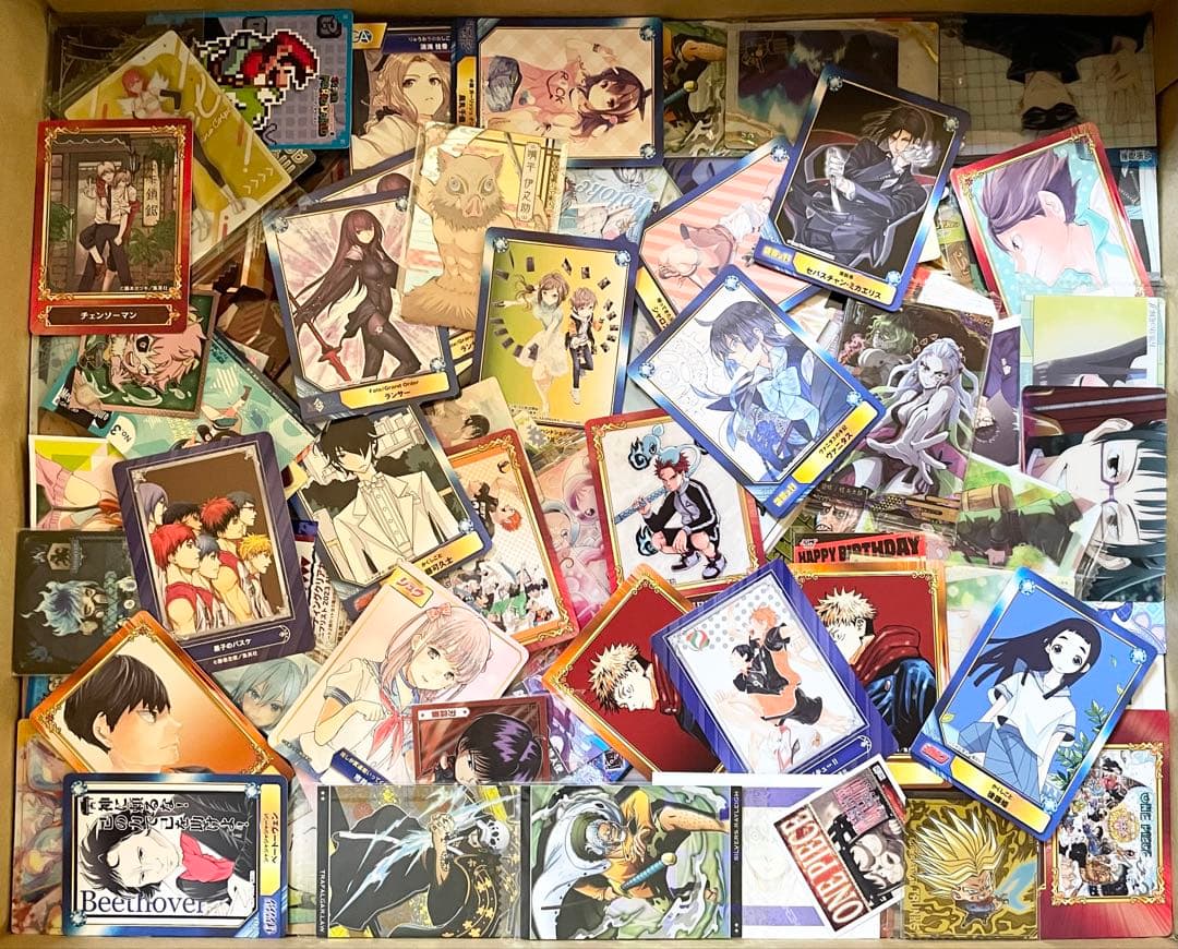 アニメ キャラクター カード シール 紙類 薄物 3200枚 まとめ売り