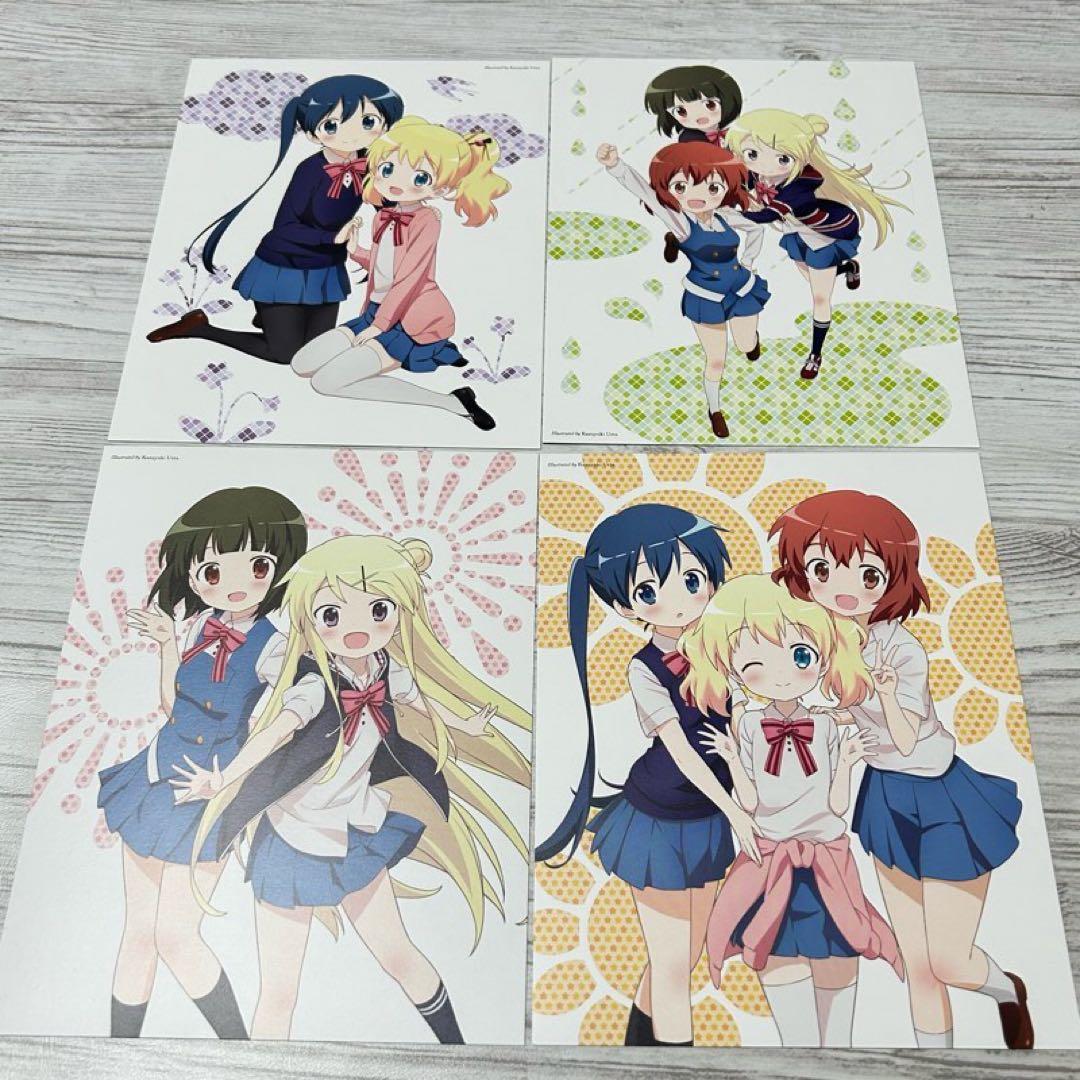 【メルカリ便】きんいろモザイク　DVD/BD 特典　イラストカード　18枚❣️