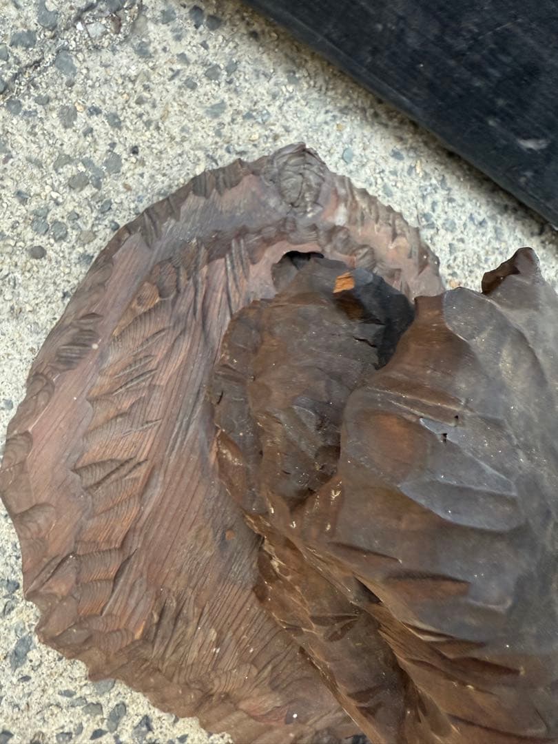 七福神 木製 惠比寿 大黒天 清光 笑顔の人物像 魚付き