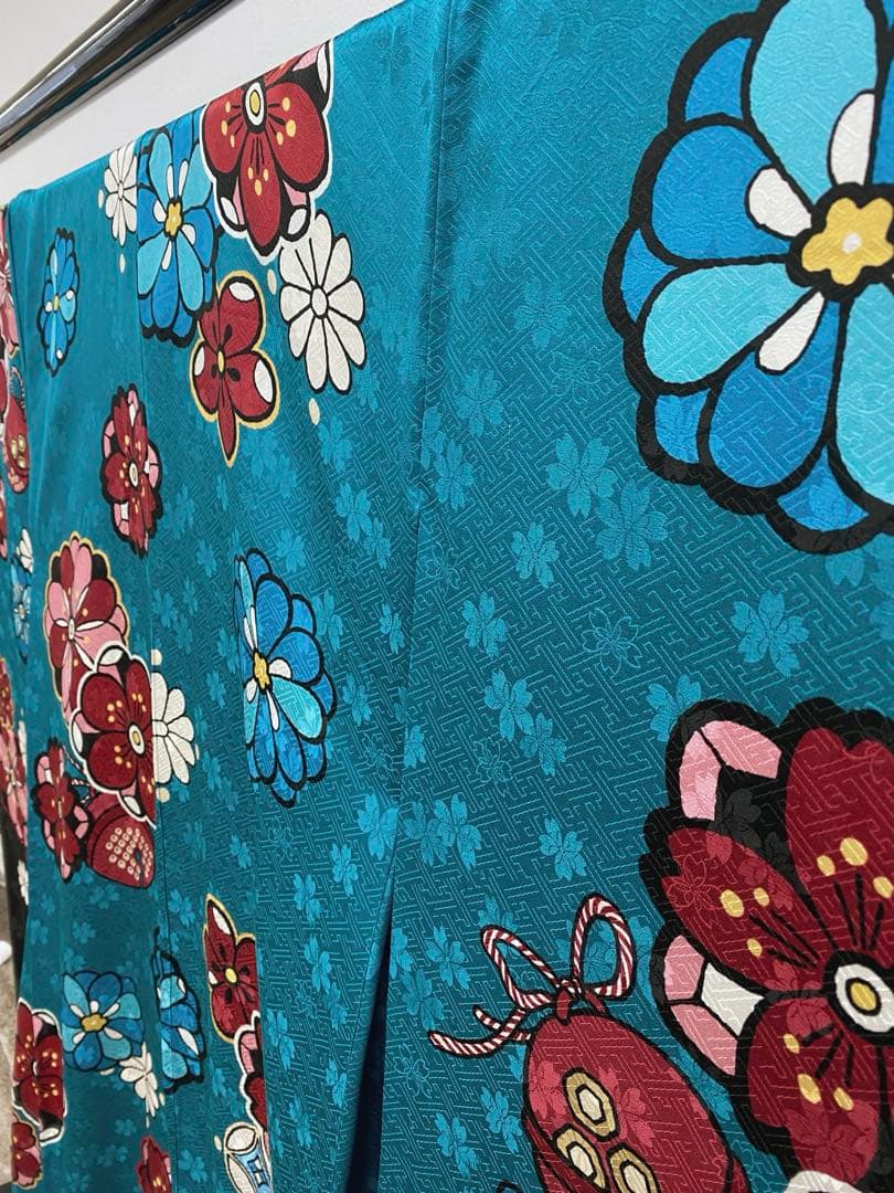 振袖 豪華 紋意匠 身丈174cm 撥水加工済