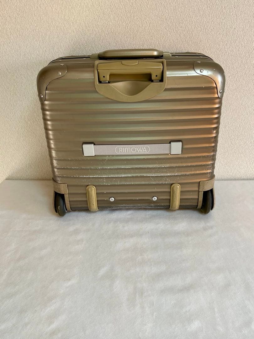 I*O様 リモワ RIMOWA トパーズチタニウム ビジネストロリー 28L 廃