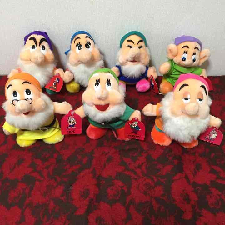 レア7人の小人ぬいぐるみSET