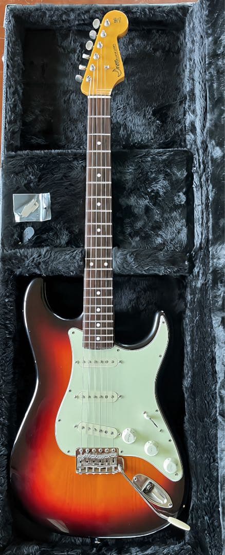 MOON ST-248LF 3TS/J　マダガスカルローズ指板！！ 純正HC付