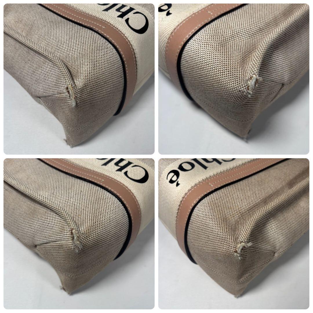 クロエ Chloe トートバッグ ショルダーバッグ 肩掛け ウッディ ミディアム