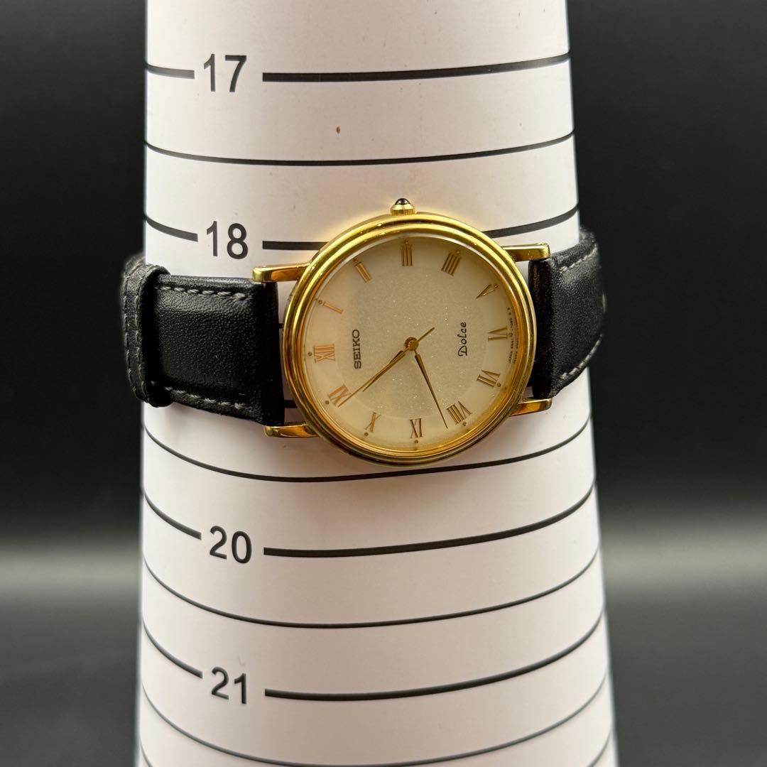 SEIKO Dolce 腕時計 稼働 セイコー クォーツ ビンテージ メンズ