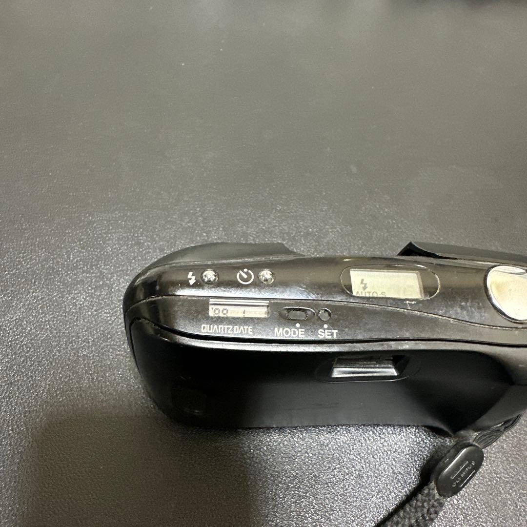 初代 OLYMPUS μ mju 35mm 1:3.5通電確認　ジャンク現状品