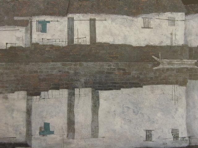 熊崎勝利、【異郷】、希少な額装用画集より、新品額装付