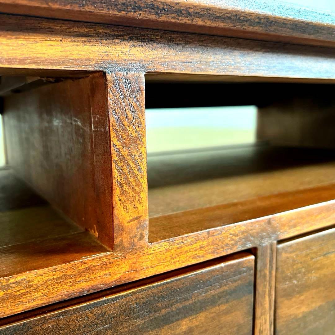 木製テレビ台・AVラック・W148cm 引き出し付き