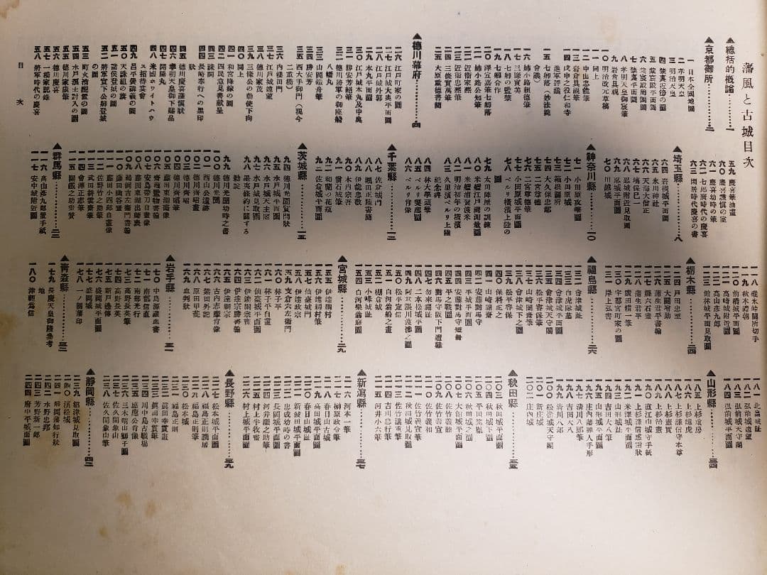 超希少古書　大正七年発刊　藩風と古城　約60年前に2300円で購入　美品