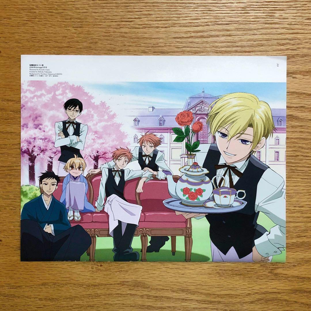 ポスターまとめ売り 桜蘭高校ホスト部 須王環 鳳鏡夜