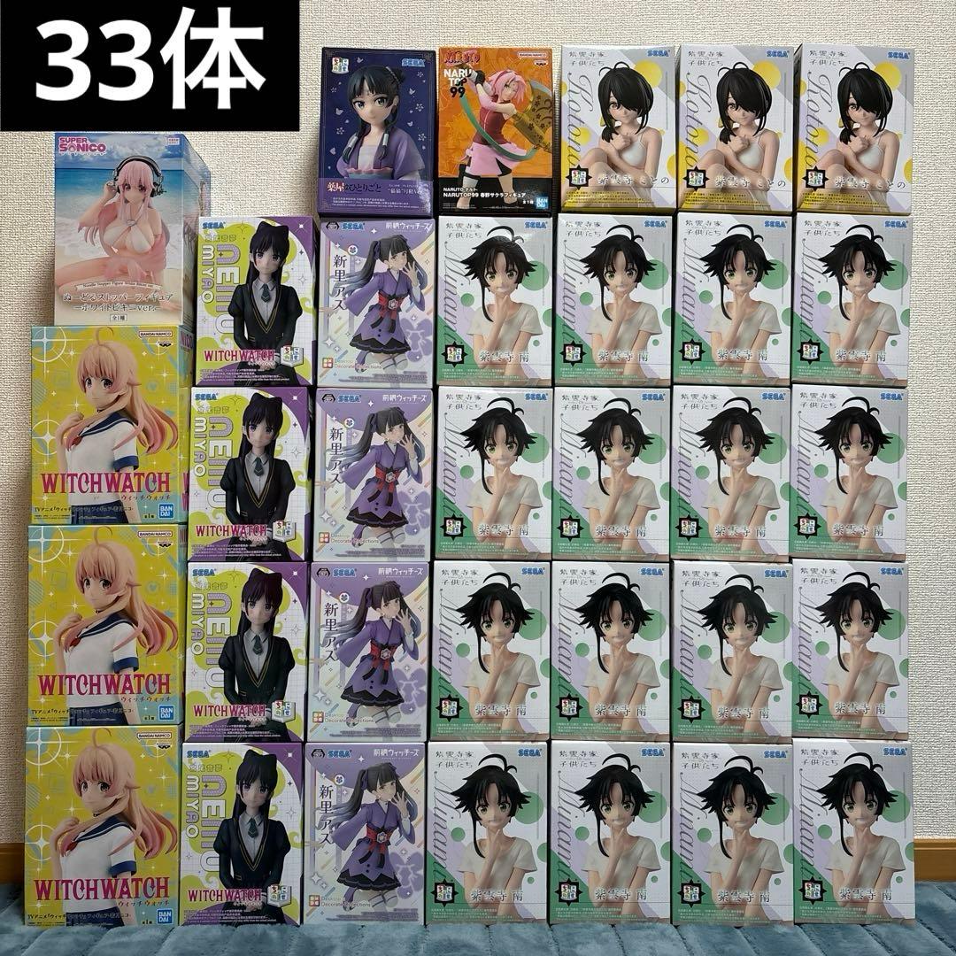 激安プライズ美少女フィギュアまとめ売り33体