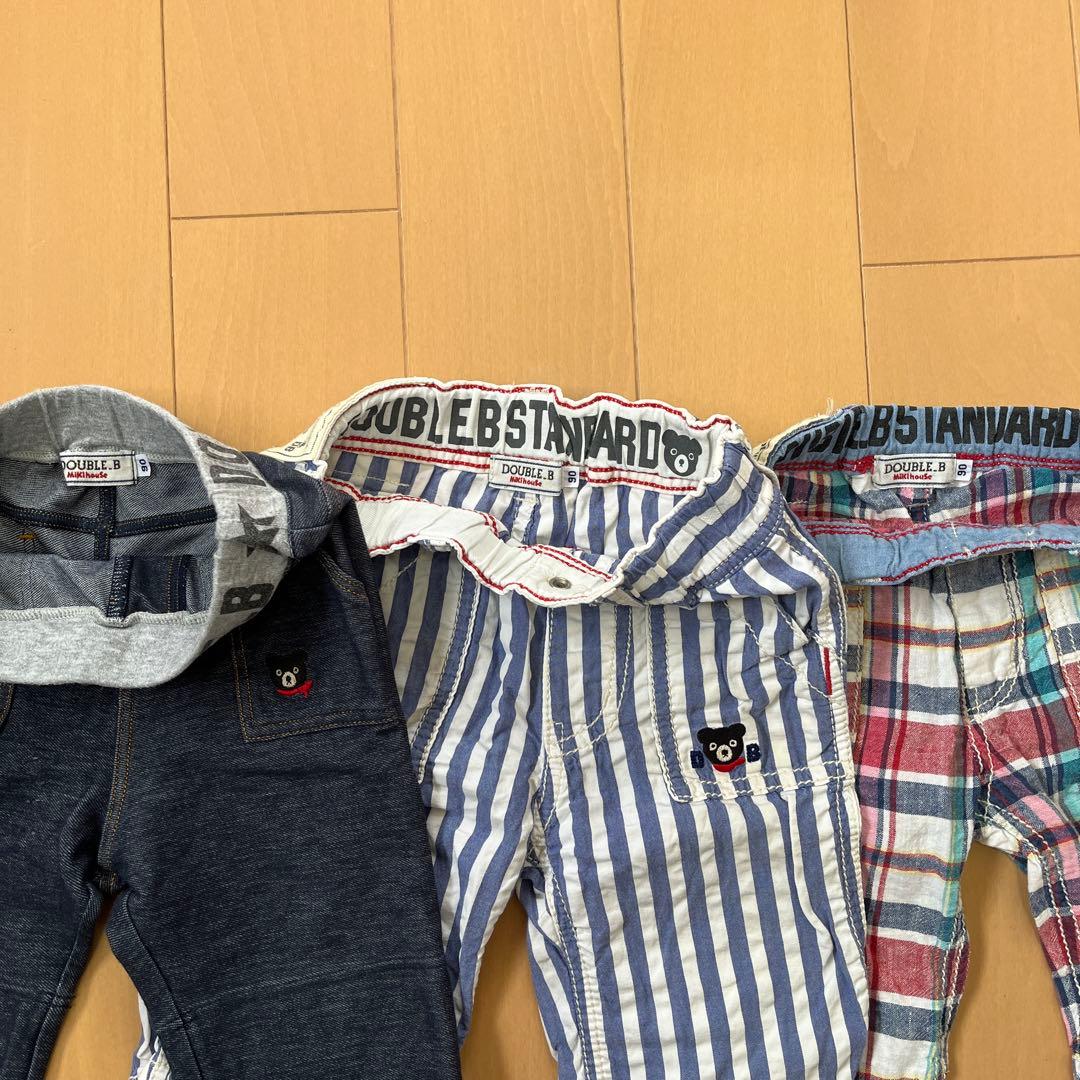 ミキハウス 半袖Tシャツタンクトップ2 点DOUBLE.B 他8点　まとめ売り