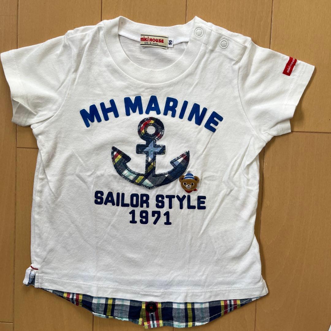 ミキハウス 半袖Tシャツタンクトップ2 点DOUBLE.B 他8点　まとめ売り