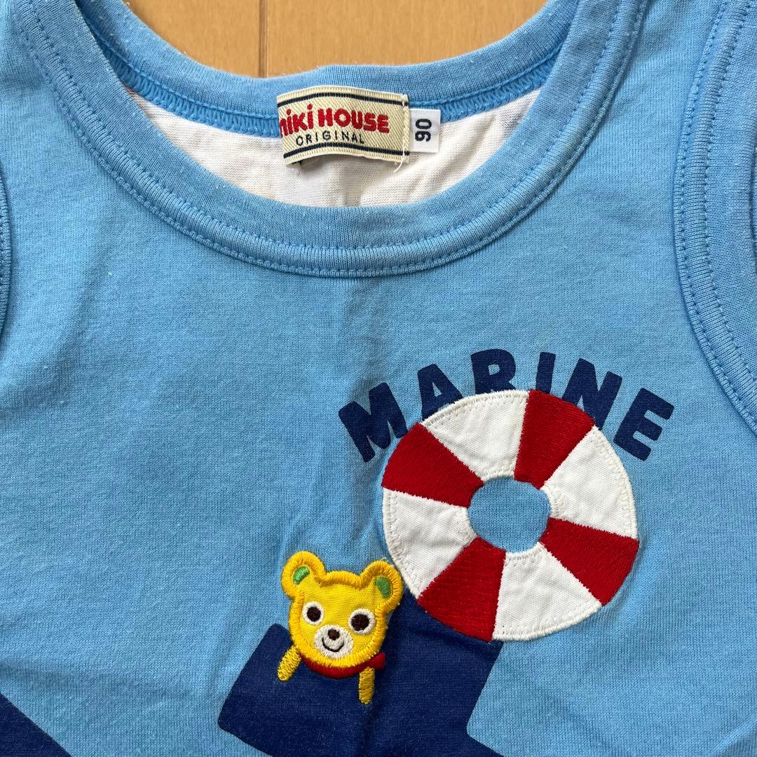 ミキハウス 半袖Tシャツタンクトップ2 点DOUBLE.B 他8点　まとめ売り