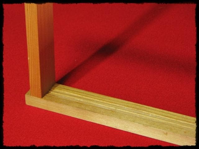 希少！ 板引戸腰 台目棚 屋久杉 赤杉 自在棚 大棚 茶道具 棚物 f265