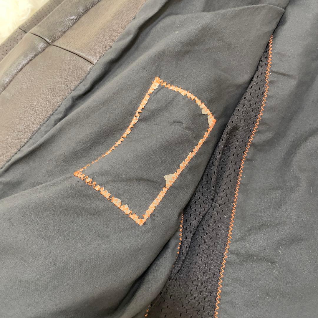 HUGO BOSS レザージャケット 羊革 黒 52サイズ