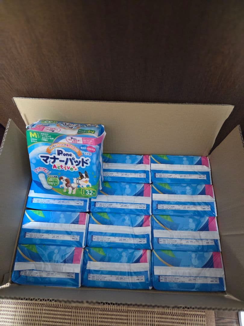P.one マナーパッド Active M 32枚入り　12個セット